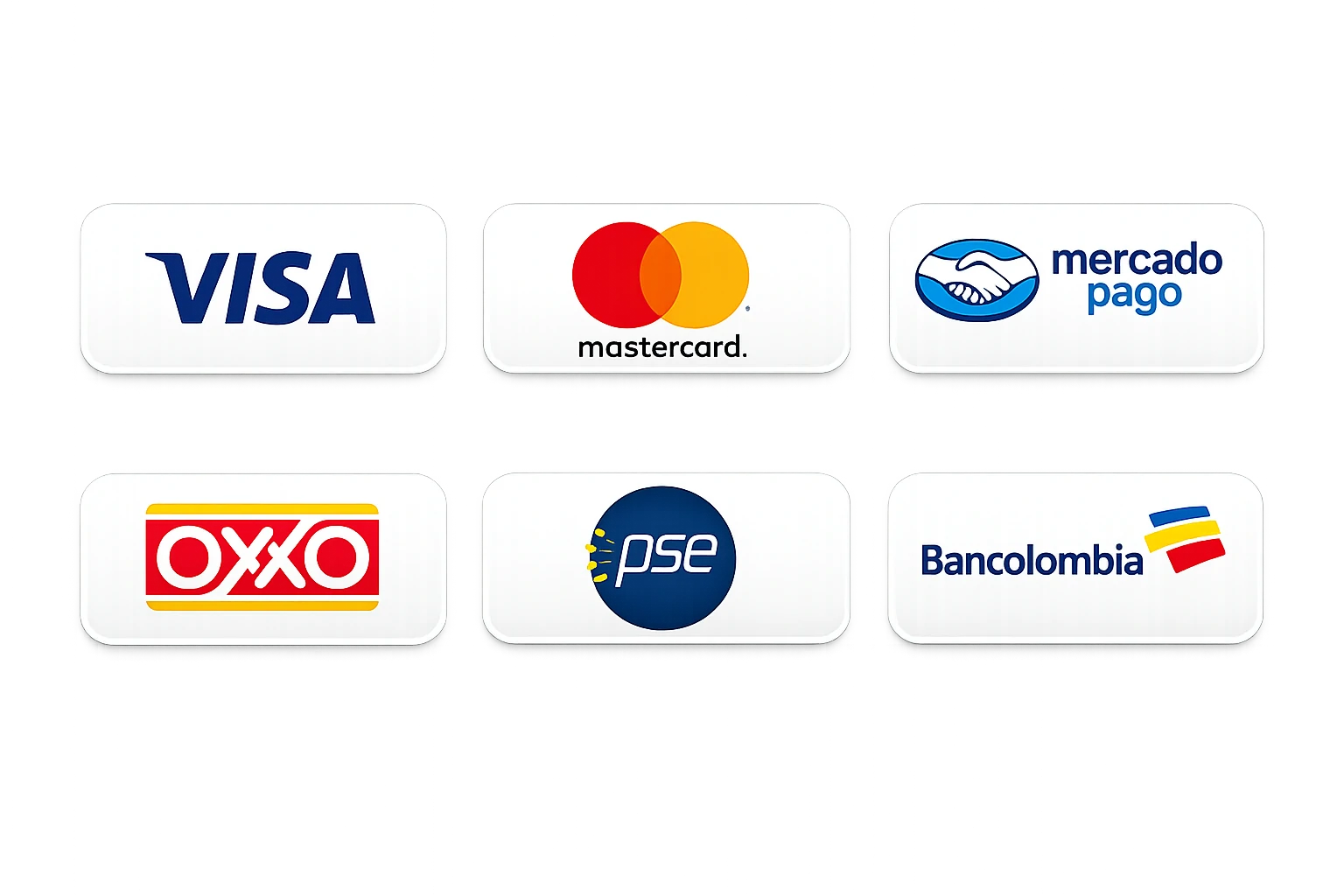 Métodos de pago seguros