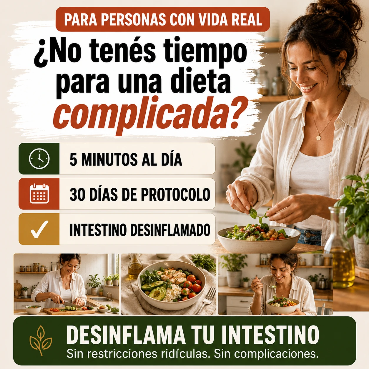 Desinflama Tu Intestino — ebook + bonos